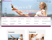 Tablet Screenshot of convet.nl